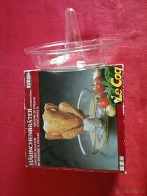 Stojan na kuře skleněný (CHICKEN ROASTER)
