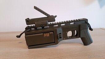 Airsoft granátomet 40mm 3d tisk