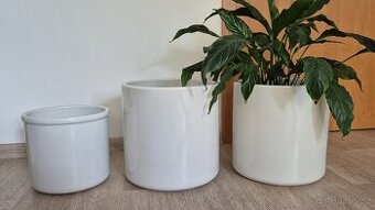 Keramické obaly na květináče, i jednotlivě