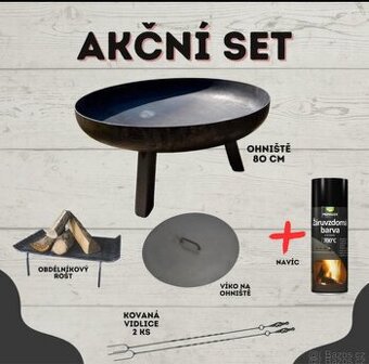 Akční set 80 cm - ohniste