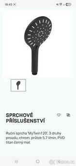 Nový sprchový set