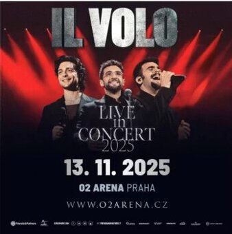 Klubové VIP - IL VOLO, O2 Arena - 13.11.2025