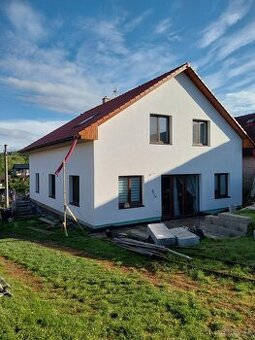 Fasádní omítka se silikonem.