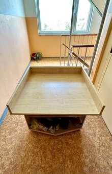 Přebalovací pult na skříňku/nástavec na přebalování+podložka