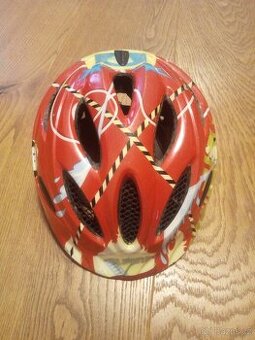 Dětská cyklistická helma Alpina 1,5-3 roky hasič