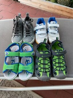 Dětské chlapecké boty vel. 32 - 33, AKCE 2ks poslání ZDARMA