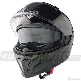 Moto helma Yohe 985 SV Solid Black vel. XL