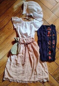 kostým dívčí středověk LARP