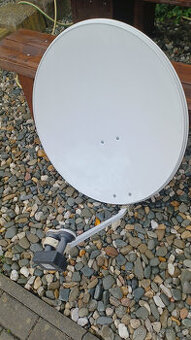Satelitní parabola 80cm + konvertor