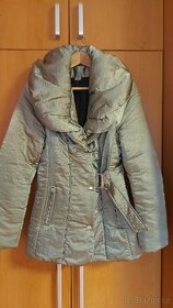 Elegantní zimní delší bunda - 1
