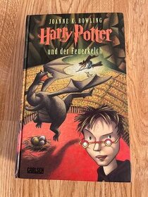 Kniha / knížka Harry Potter a ohnivý pohár (und der Feuerkel