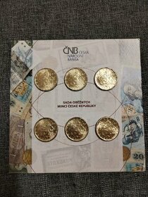 Sada oběžných mincí 6x20kc 2018