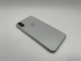 iPhone X 64GB Silver 100% ZÁRUKA