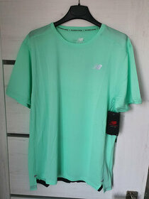 New Balance - Pánské sportovní tričko,zelené,vel.L