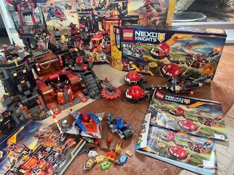 LEGO NEXO KNIGHTS JESTROVO  SOPEČNÉ DOUPĚ+DALŠÍ