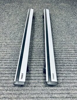 Střešní nosiče Thule Wingbar 961 (118 cm) + patky Thule 757