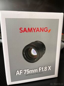 Samyang 75mm 1.8 x-mount