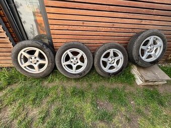 Alu disky 15"+ Pneu Bridgestone 195/65 91H