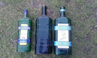 becherovka lahev velká lahev reklamní becherovka - 1