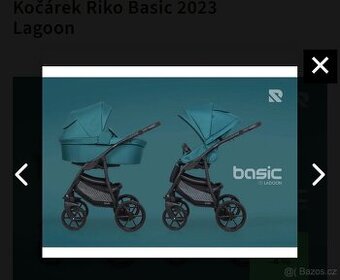 Kočárek Riko basic kolekce 2023