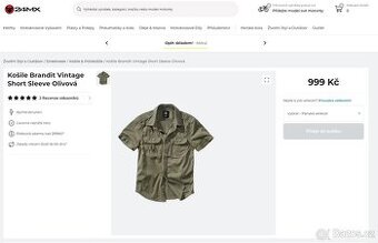 Kvalitní košile Brandit 4XL a 5XL - NOVÉ
