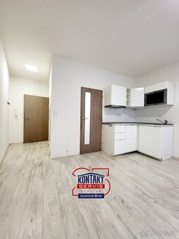Pronájem bytu 1+kk, novostavba, centrum Českých Budějovic
