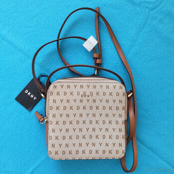 Kabelka crossbody DKNY béžová