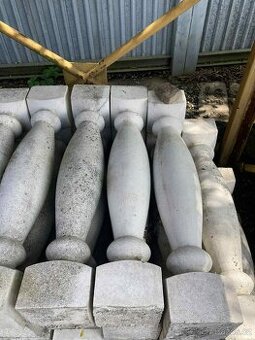 Okrasné sloupky na plot kamen nebo beton - 1