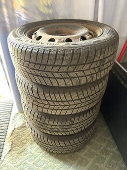 Zimní kola gumy disky Škoda 5x100 185/55 R15