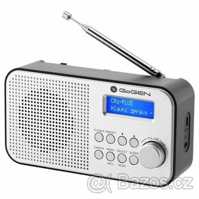 Radiopřijímač s DAB+ GoGEN DAB 300 N stříbrný