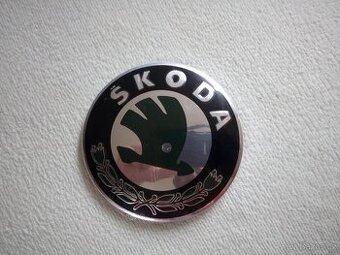 Znak škoda průměr 9cm nový, nepoužitý