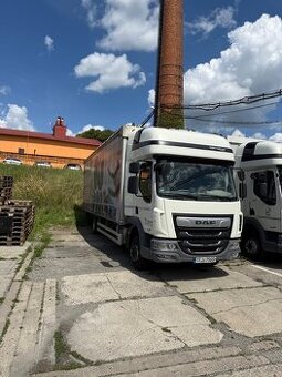 DAF LF 220 Valník Shrnovačka, Měchy, Čelo 12tun