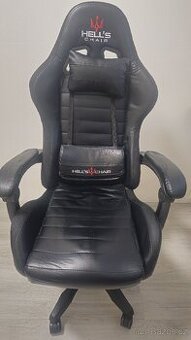 Herní křeslo s podsvícením RGB