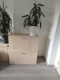 Závěsné skříňky (2 ks) – dekor jasan