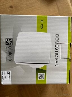 Ventilátor 125 mm s vykonejsim motorem