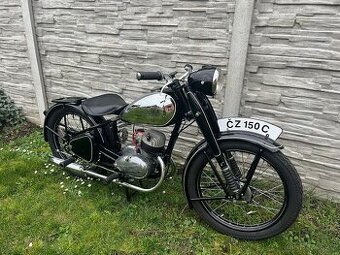 ČZ 150 c po renovaci