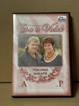 DVD a CD Eva a Vašek