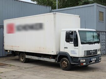 MAN LE 8.180, 14 PALET, HYDRAULICKÉ ČELO SÖRENSEN (1000 KG),