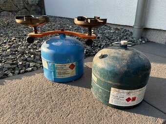 Prodám propanbutanový vařič + náhradní bombu
