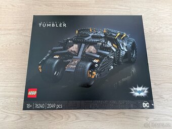 Nové Lego Tumbler 76240 + další nerozbalené LEGO