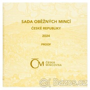 Sada oběžných mincí 2024 proof -VZÁCNÁ SADA