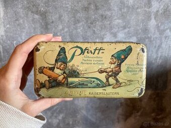Vintage PFAFF plechová krabička