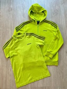 Mikina + tričko Adidas vel. 152/158 - 1