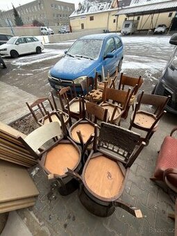 Retro Zidle halabala, thonet