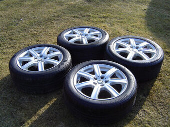 4 XLETNÍ HLINÍKOVÁ KOLA ŠKODA OCTAVIA SCOUT, YETI 225/50 R17