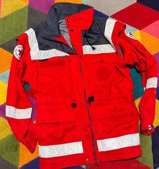 REFLEXNÍ PROFI PRACOVNÍ BUNDA XL-XXL 50_52 -GORE-TEX (BUNDA-