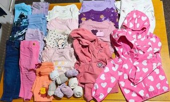 Sada oblečení pro dvojčata vel. 80