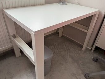 Dětský psací stůl - bílý, 96x58 cm