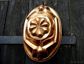 2x měděná stará pečící forma