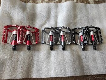 Duralové široké pedály ALU 7075